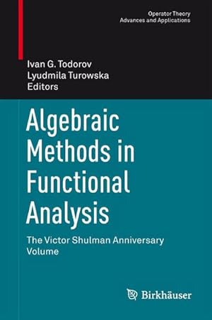 Bild des Verkufers fr Algebraic Methods in Functional Analysis zum Verkauf von buchversandmimpf2000