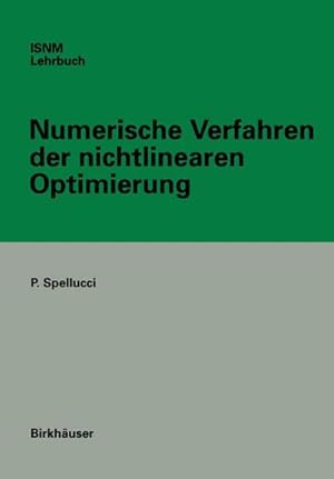 Immagine del venditore per Numerische Verfahren der nichtlinearen Optimierung venduto da buchversandmimpf2000