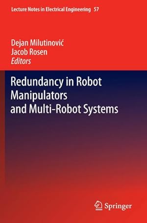 Bild des Verk�ufers f�r Redundancy in Robot Manipulators and Multi-Robot Systems zum Verkauf von buchversandmimpf2000