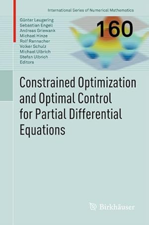 Seller image for Constrained Optimization and Optimal Control for Partial Differential Equations for sale by buchversandmimpf2000