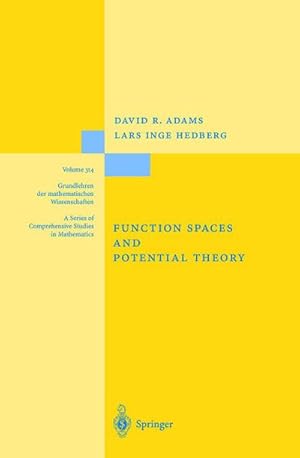 Image du vendeur pour Function Spaces and Potential Theory mis en vente par buchversandmimpf2000