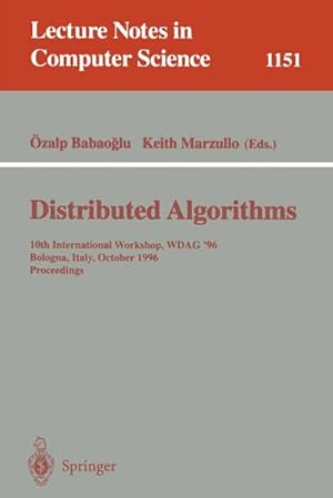Immagine del venditore per Distributed Algorithms venduto da buchversandmimpf2000