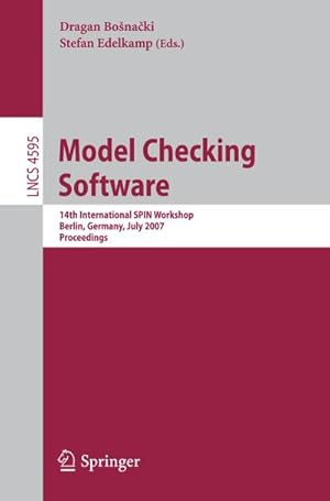 Immagine del venditore per Model Checking Software venduto da buchversandmimpf2000