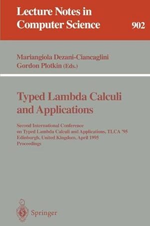 Image du vendeur pour Typed Lambda Calculi and Applications mis en vente par buchversandmimpf2000