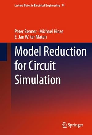 Bild des Verkufers fr Model Reduction for Circuit Simulation zum Verkauf von buchversandmimpf2000