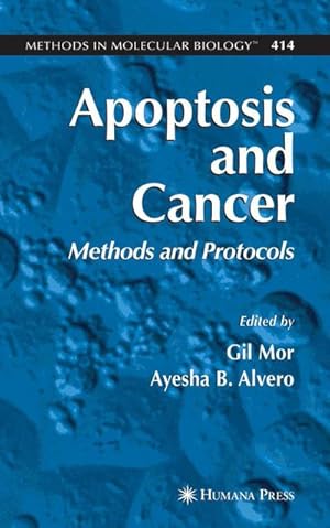 Bild des Verk�ufers f�r Apoptosis and Cancer zum Verkauf von buchversandmimpf2000