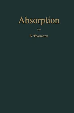 Seller image for Absorption for sale by buchversandmimpf2000