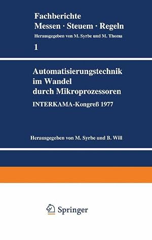 Imagen del vendedor de Automatisierungstechnik im Wandel durch Mikroprozessoren a la venta por buchversandmimpf2000