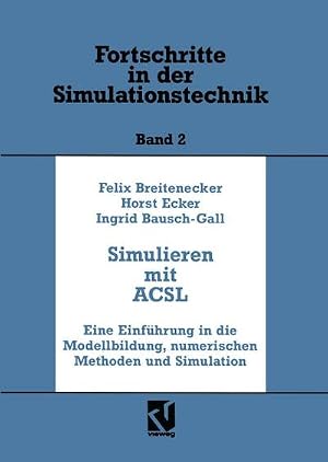 Immagine del venditore per Simulation mit ACSL venduto da buchversandmimpf2000