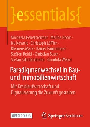 Seller image for Paradigmenwechsel in Bau- und Immobilienwirtschaft for sale by buchversandmimpf2000