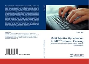 Bild des Verkufers fr Multiobjective Optimization in IMRT Treatment Planning zum Verkauf von buchversandmimpf2000