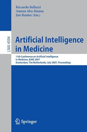 Immagine del venditore per Artificial Intelligence in Medicine venduto da buchversandmimpf2000