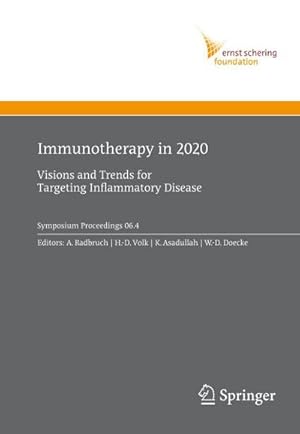 Immagine del venditore per Immunotherapy in 2020 venduto da buchversandmimpf2000