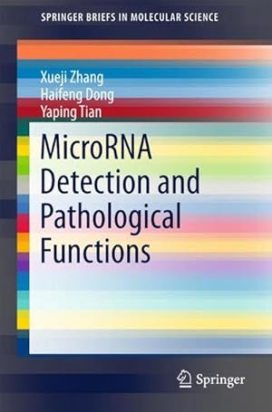 Immagine del venditore per MicroRNA Detection and Pathological Functions venduto da buchversandmimpf2000