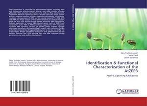 Seller image for Identification & Functional Characterization of the AtZFP3 for sale by buchversandmimpf2000