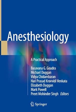 Bild des Verkufers fr Anesthesiology zum Verkauf von buchversandmimpf2000