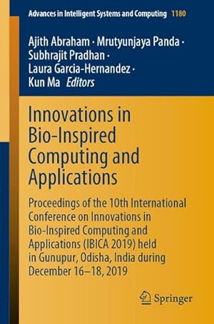 Bild des Verkufers fr Innovations in Bio-Inspired Computing and Applications zum Verkauf von buchversandmimpf2000