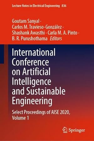 Bild des Verkufers fr International Conference on Artificial Intelligence and Sustainable Engineering zum Verkauf von buchversandmimpf2000