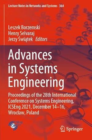 Imagen del vendedor de Advances in Systems Engineering a la venta por buchversandmimpf2000