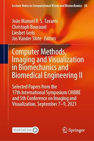 Imagen del vendedor de Computer Methods, Imaging and Visualization in Biomechanics and Biomedical Engineering II a la venta por buchversandmimpf2000