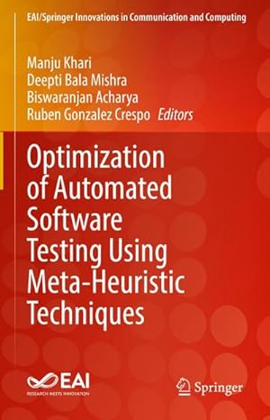 Seller image for Optimization of Automated Software Testing Using Meta-Heuristic Techniques for sale by buchversandmimpf2000