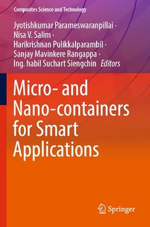 Bild des Verkufers fr Micro- and Nano-containers for Smart Applications zum Verkauf von buchversandmimpf2000