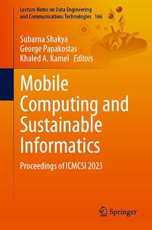 Bild des Verk�ufers f�r Mobile Computing and Sustainable Informatics zum Verkauf von buchversandmimpf2000