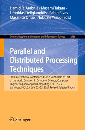 Immagine del venditore per Parallel and Distributed Processing Techniques venduto da buchversandmimpf2000