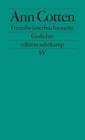 Bild des Verk�ufers f�r Fremdw�rterbuchsonette zum Verkauf von buchversandmimpf2000