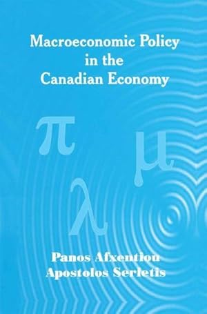 Bild des Verk�ufers f�r Macroeconomic Policy in the Canadian Economy zum Verkauf von buchversandmimpf2000