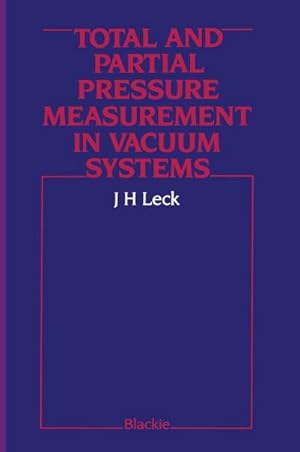 Immagine del venditore per Total and Partial Pressure Measurement in Vacuum Systems venduto da buchversandmimpf2000