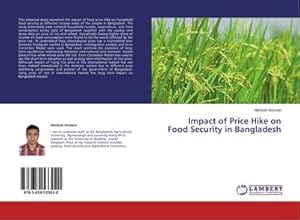 Bild des Verkufers fr Impact of Price Hike on Food Security in Bangladesh zum Verkauf von buchversandmimpf2000