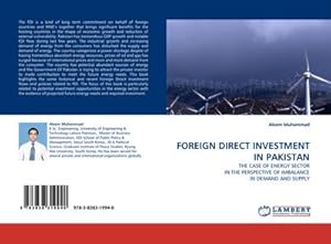 Bild des Verkufers fr FOREIGN DIRECT INVESTMENT IN PAKISTAN zum Verkauf von buchversandmimpf2000