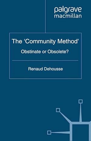 Immagine del venditore per The 'Community Method' venduto da buchversandmimpf2000