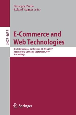 Immagine del venditore per E-Commerce and Web Technologies venduto da buchversandmimpf2000
