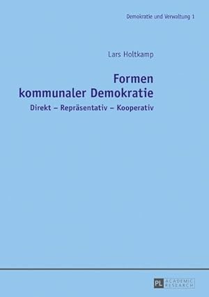 Bild des Verkufers fr Formen kommunaler Demokratie zum Verkauf von buchversandmimpf2000