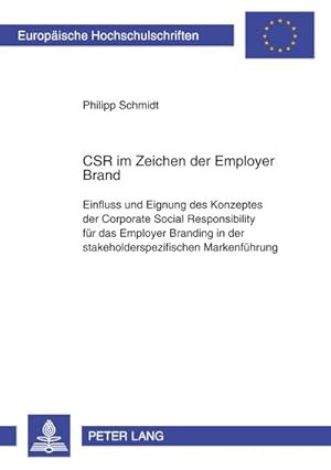 Seller image for CSR im Zeichen der Employer Brand for sale by buchversandmimpf2000