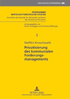 Imagen del vendedor de Privatisierung des kommunalen Forderungsmanagements a la venta por buchversandmimpf2000