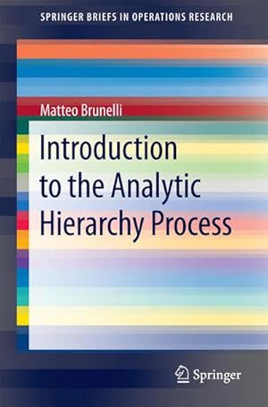 Image du vendeur pour Introduction to the Analytic Hierarchy Process mis en vente par buchversandmimpf2000