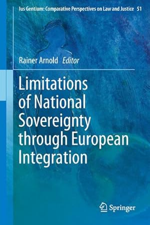 Immagine del venditore per Limitations of National Sovereignty through European Integration venduto da buchversandmimpf2000