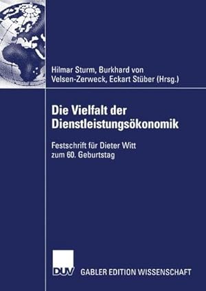 Bild des Verkufers fr Die Vielfalt der Dienstleistungskonomik zum Verkauf von buchversandmimpf2000