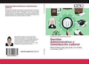 Immagine del venditore per Gesti�n Administrativa y Satisfacci�n Laboral venduto da buchversandmimpf2000