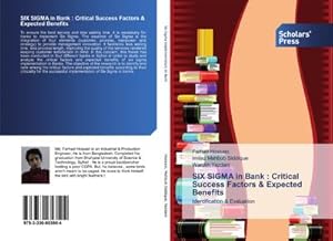 Bild des Verk�ufers f�r SIX SIGMA in Bank : Critical Success Factors & Expected Benefits zum Verkauf von buchversandmimpf2000