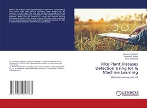 Imagen del vendedor de Rice Plant Diseases Detection Using IoT & Machine Learning a la venta por buchversandmimpf2000