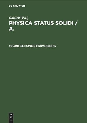 Immagine del venditore per November 16 venduto da buchversandmimpf2000