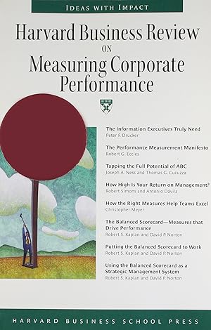 Seller image for Harvard Business Review on Measuring Corporate Performance (HARVARD BUSINESS REVIEW PAPERBACK SERIES) for sale by Goodwill of Greater Milwaukee and Chicago