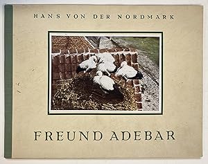 Bild des Verk�ufers f�r Freund Adebar. Ein naturkundliches Lebensbild in Versen und 16 Bildern. zum Verkauf von Antiquariat Steffen V�lkel GmbH