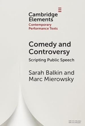 Seller image for Comedy and Controversy : Scripting Public Speech for sale by GreatBookPrices