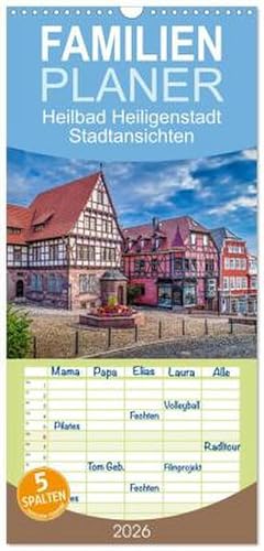 Immagine del venditore per Familienplaner 2026 - Heilbad Heiligenstadt Stadtansichten mit 5 Spalten (Wandkalender, 21 x 45 cm) CALVENDO : Meine Heimatstadt in Bildern festgehalten venduto da AHA-BUCH GmbH