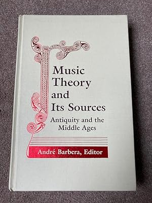 Immagine del venditore per Music Theory and Its Sources: Antiquity and the Middle Ages: No 1 (Notre Dame conferences in medieval studies) venduto da Lacey Books Ltd